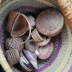 Antique Northwestern Indian Handmade Basket Collection