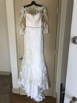 Kapri-Enzoani 21682 size 4 ( wedding gown and veil)