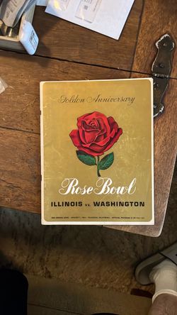 Jan 1 1964 Rose Bowl program
