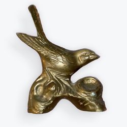 Brass Bird Figurine 