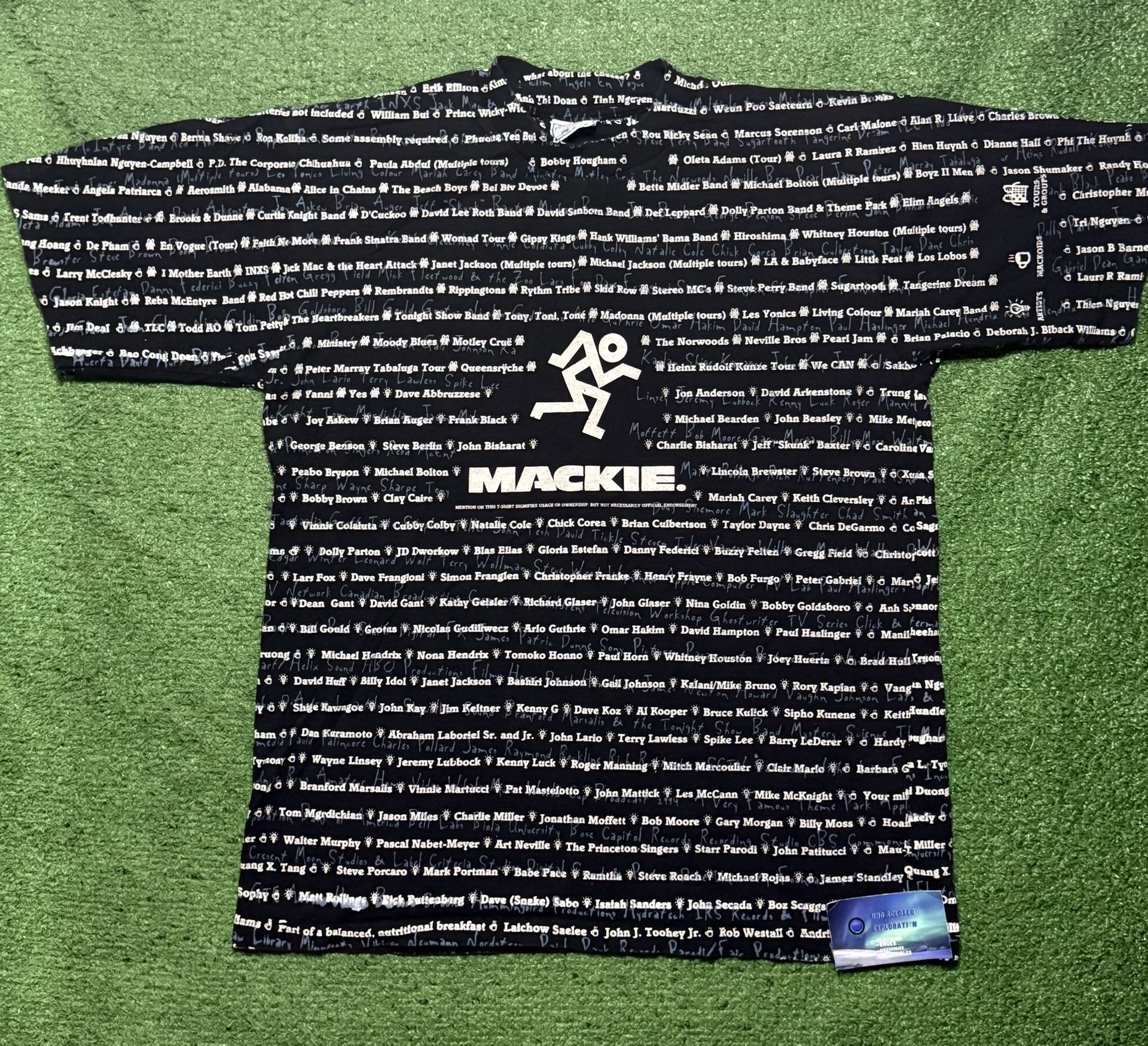 Vintage Mackie Recording Equipment Shirt Large