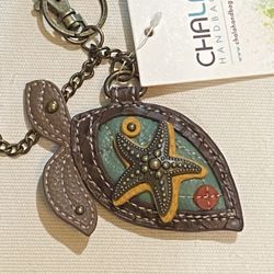 Chala Turtle Key Chain New With Tags