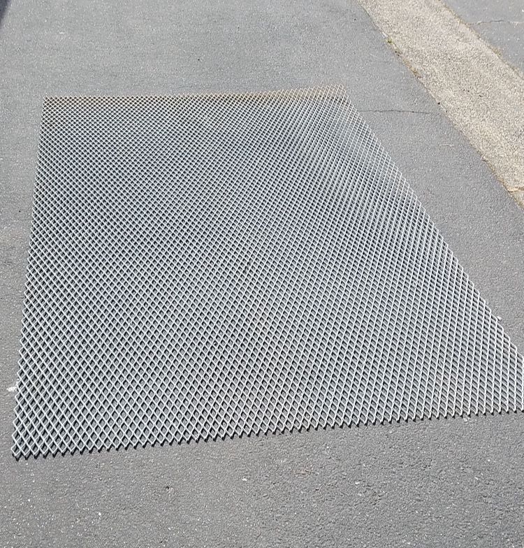 RAISES EXPANDED GALVANIZED METAL SHEET(S)… 8FT X 5FT