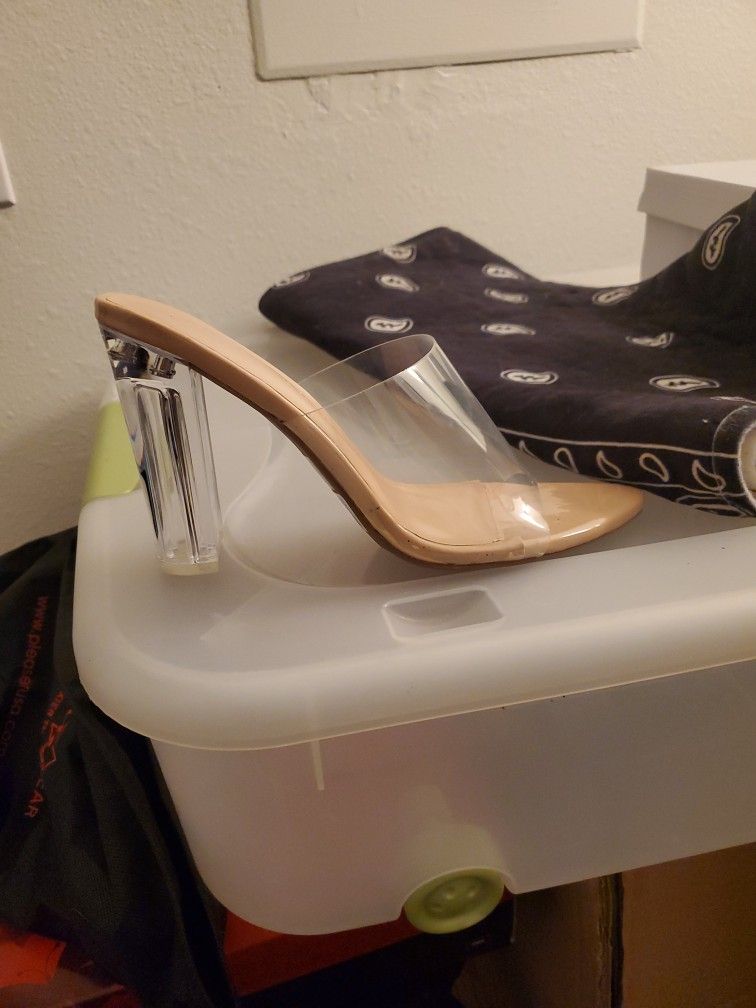 Clear Heels