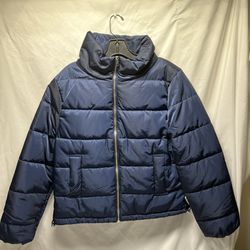 Puffy Full Zip Jacket Coat By Ambiance Outerwear