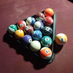 Pool Table Balls