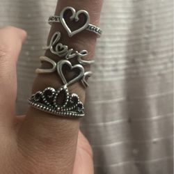 james avery rings size 6.5-7 