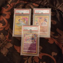 Graded PSA Pokemon Trading Cards
