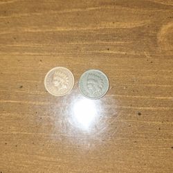 1907, 1908 Indian Head Pennys!
