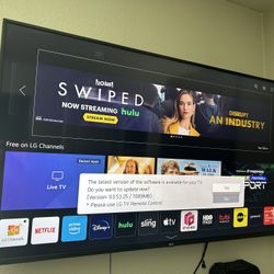 LG flatscreen TV