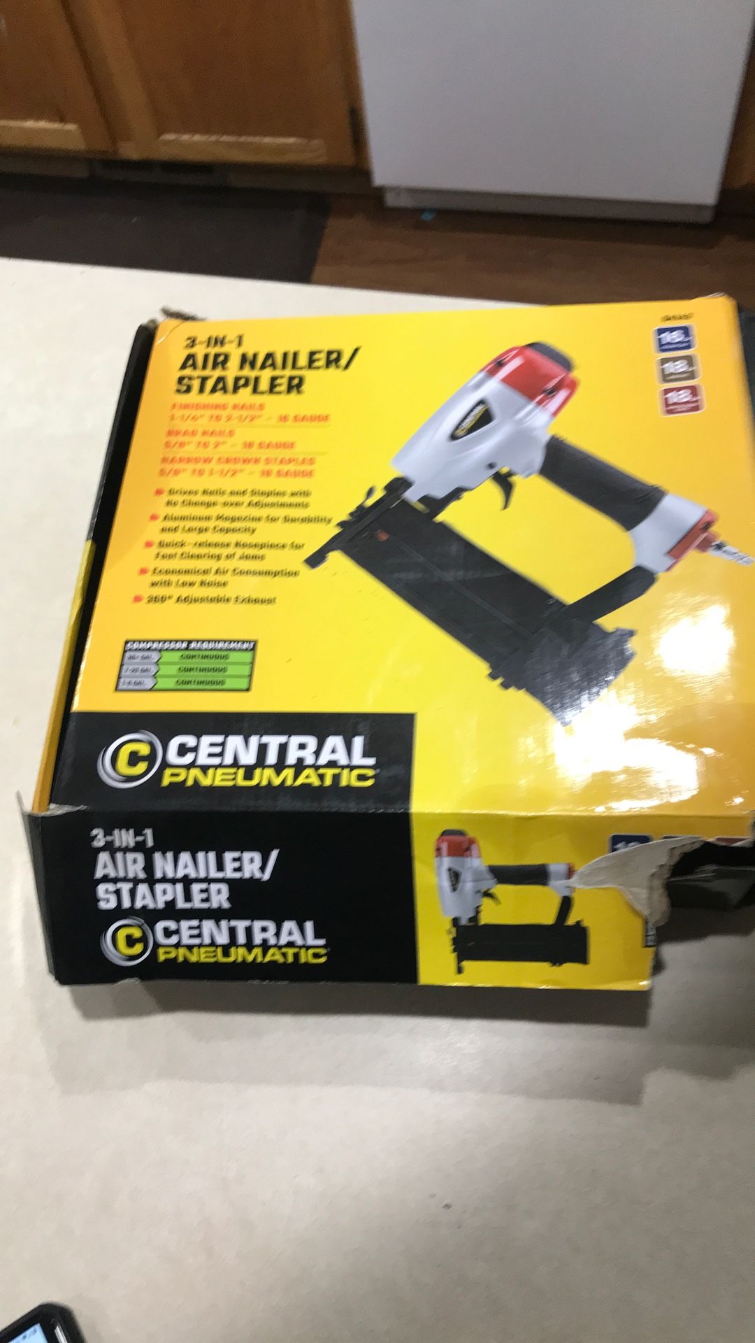 3 In 1 Air Nailer/stapler