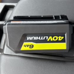 RYOBI 40V 6ah