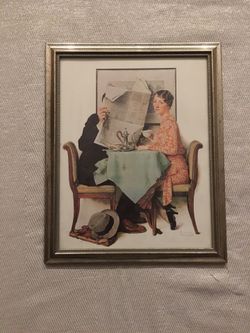 Norman Rockwell ( At The Breakfast Table )