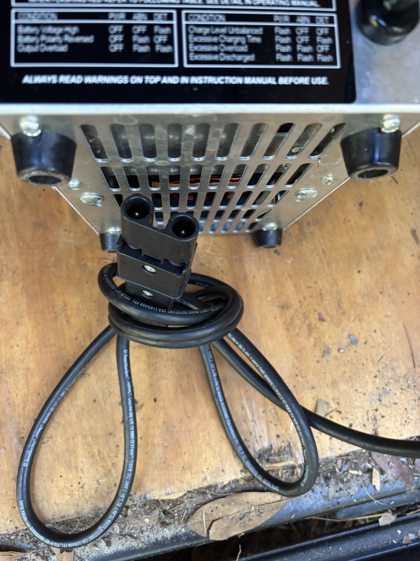 Golf cart battery charger
