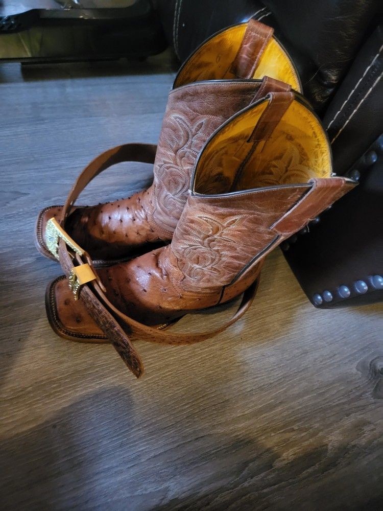 Ostrich Boots for Sale in Gardendale, TX OfferUp