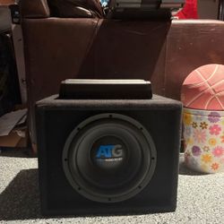 Slotted 10” Subwoofer & 1600W Amp