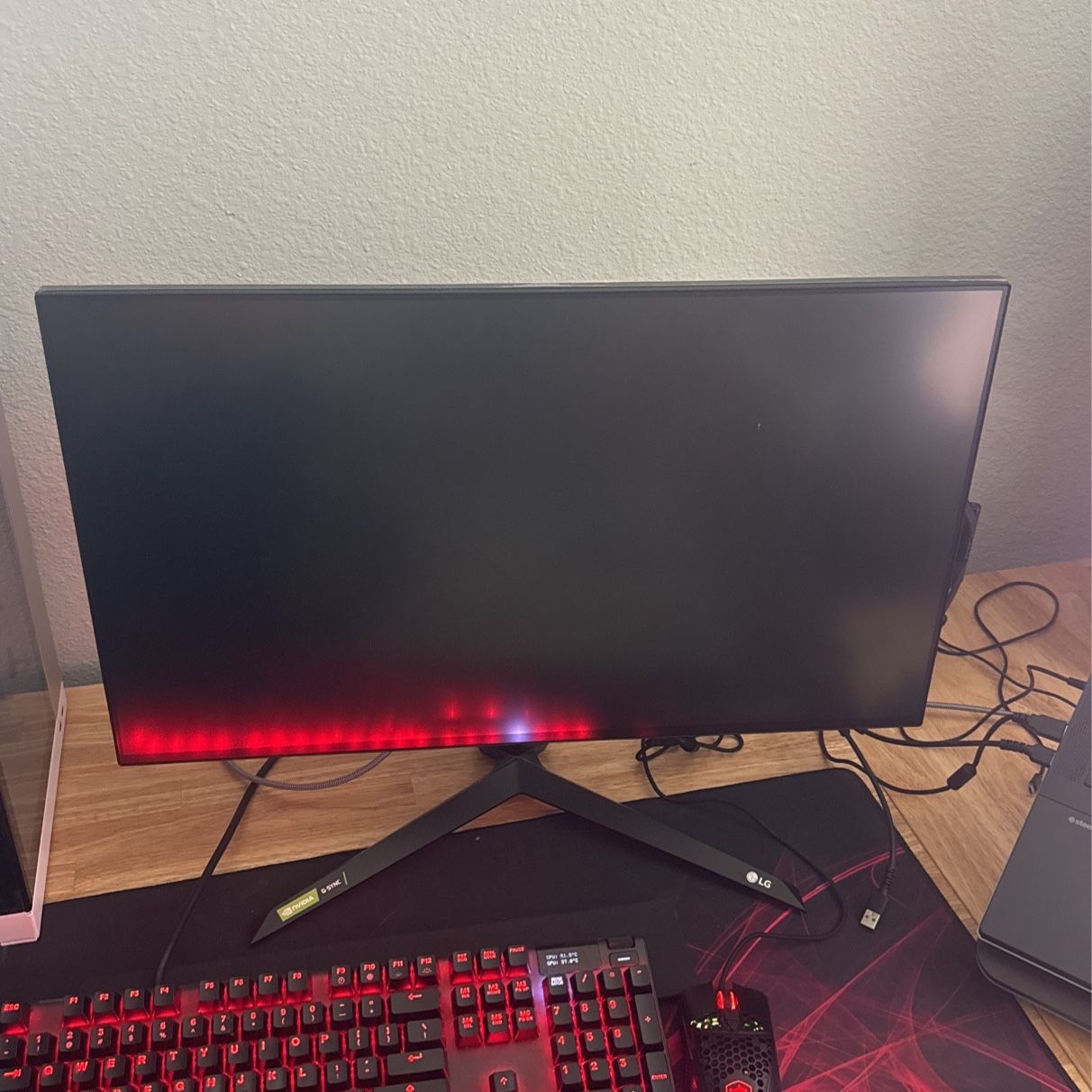 4K 144hz LG 27 Inch Monitor