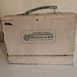 Antique Porter Cable Rockwell Manufacturing Co