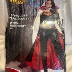Princess Darkness - Spirit Halloween - Halloween Costume - Medium - New