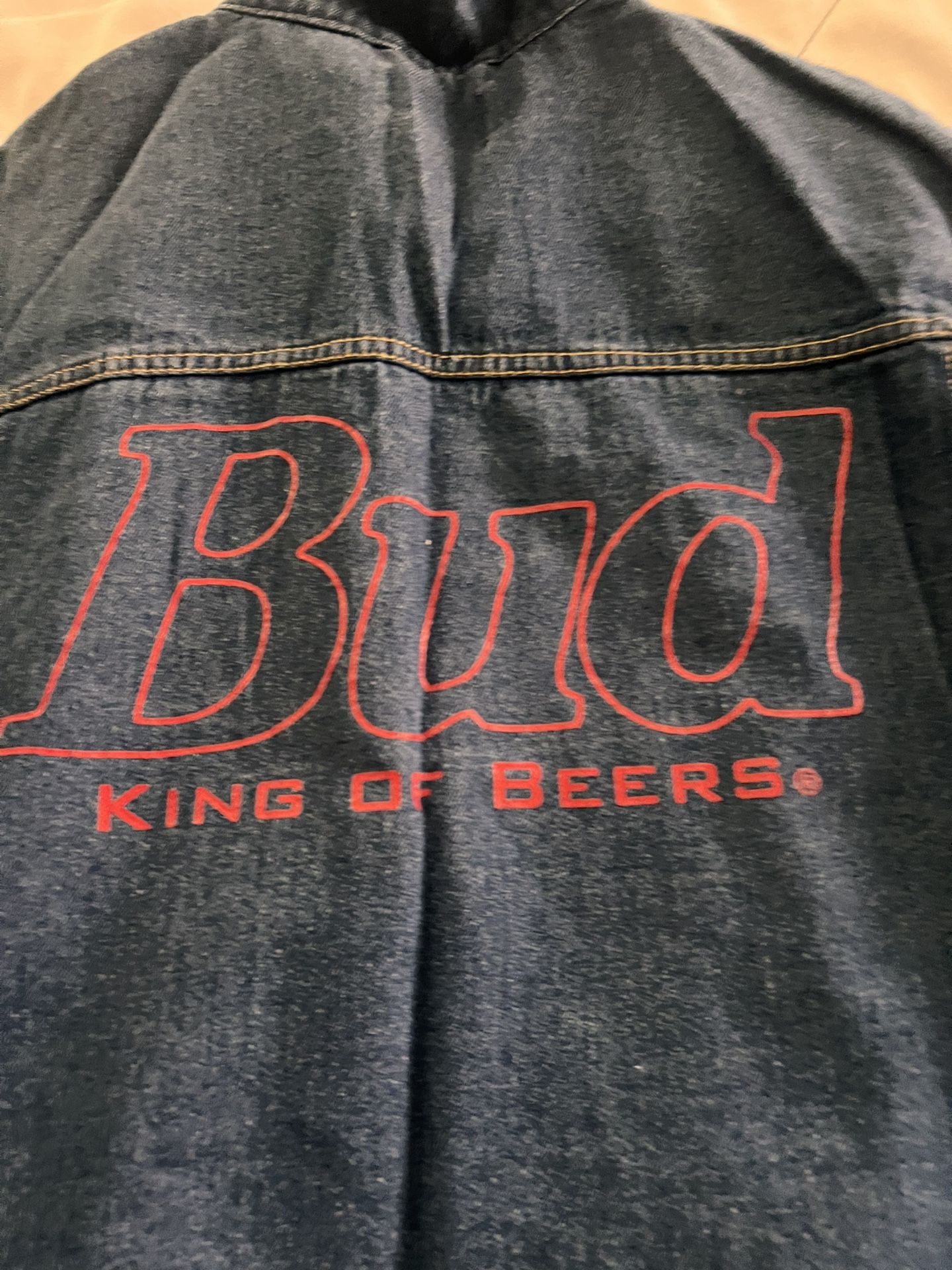 Budweiser Size M Jean Jacket