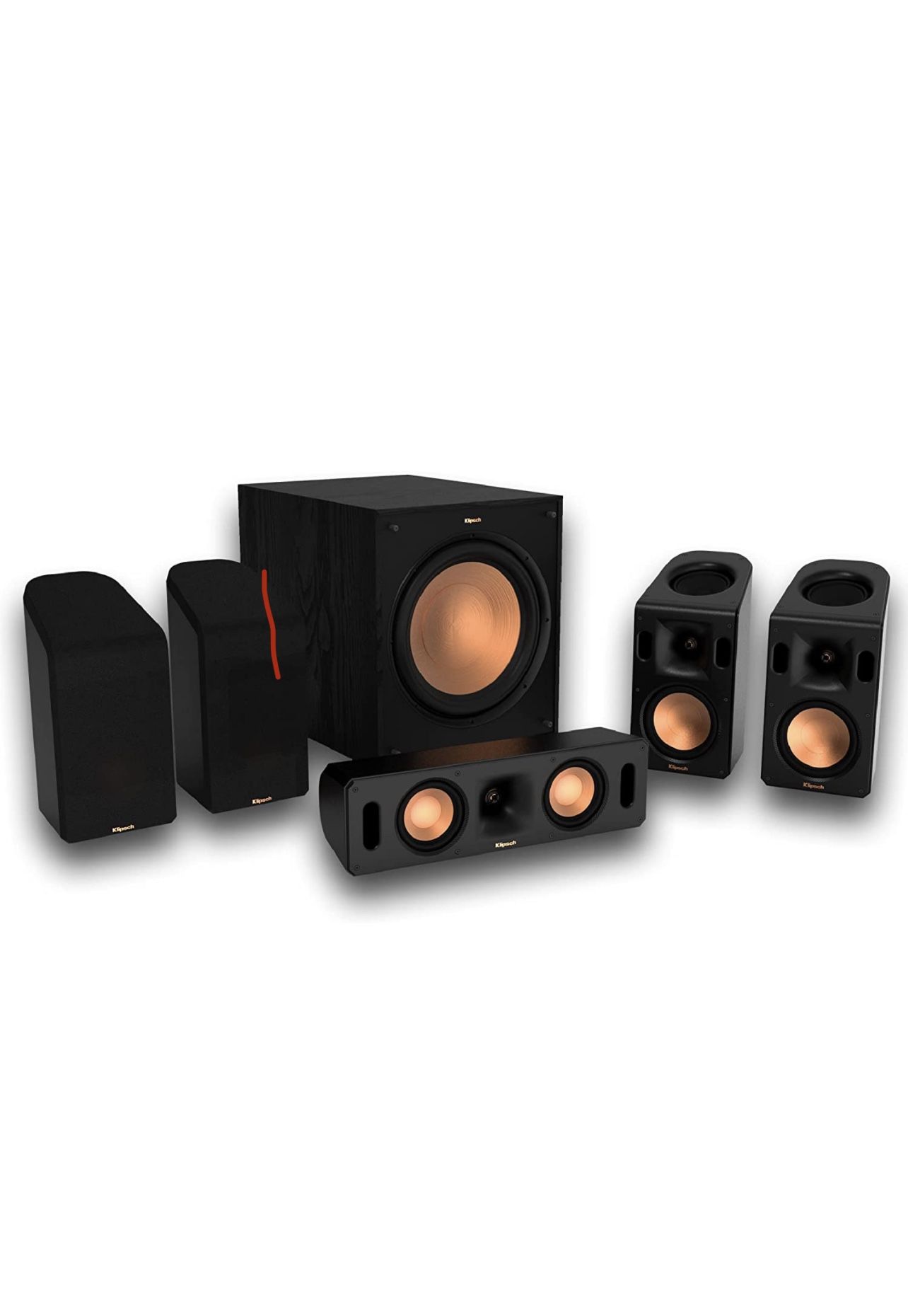 Klipsch Reference Cinema Dolby Atmos 5.1.4 System [Open Box] for Sale
