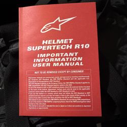 Alpinstars Helmet Supertech R10