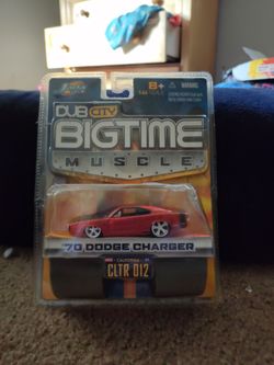 Jada Dub City Bigtime Muscle '70 Dodge Charger 1:64 not used