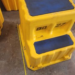 Polyethylene Step Stool - 2 Steps