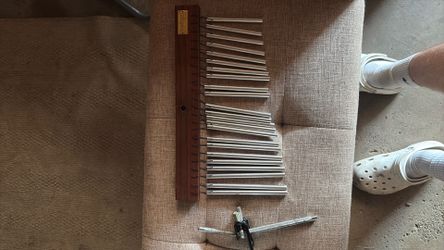 Tree Works Percussion Chimes With Clamp For Drums