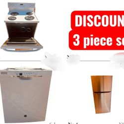 Fridge , Dishwasher,  Stove...3 Peice Set Combo