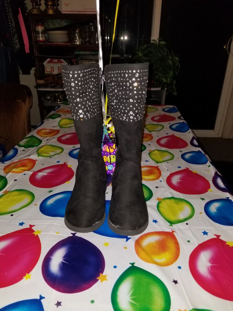 Little girls toddler boots size 12c