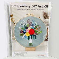 Embroidery DIY Art Kit No. CX0517, NEW!