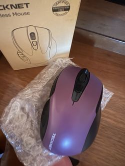 Cordless Mouse Purple