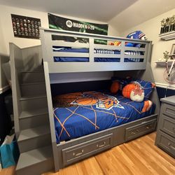 Pottery Barn, Bunk Beds With Stairs