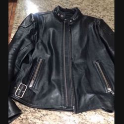 Large Diesel Leather Mens Jacket Gorgeous 