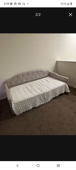 Two twin size full beds