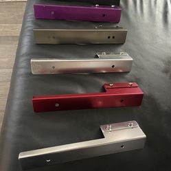 License Plate Relocate Aluminum Brackets Anodized $20