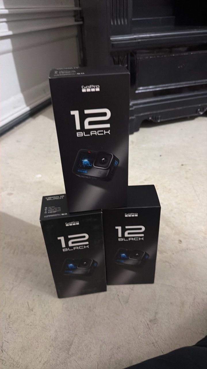 GoPro 12 black unopened box for Sale in San Antonio, TX - OfferUp