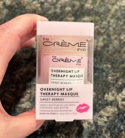 NEW THE CRÈME SHOP OVERNIGHT LIP THERAPY MASQUE $8!!