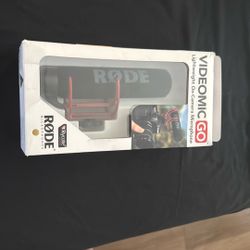 Rode MicGo DSLR camera mic