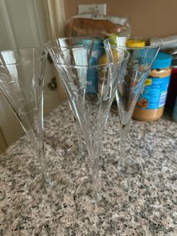 Princess house beer mugs glasses and flaute champagne