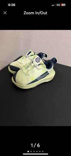 Nike Crater Impact Baby Toddler Unisex Sz 6c Lime Ice Volt Yellow TD Shoes