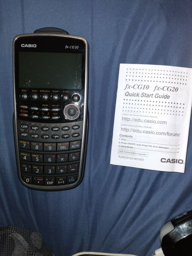 Casio FX CG10 PRIZM Color Graphing Calculator (Black)