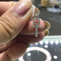 10k Gold Diamond Pendant With 0.33ct Diamond ..big Diamond Pendant ..💎💎💎💎