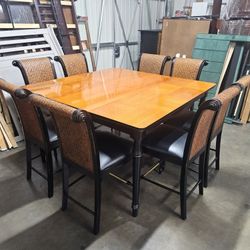 Dinning Table And 8 Chairs 