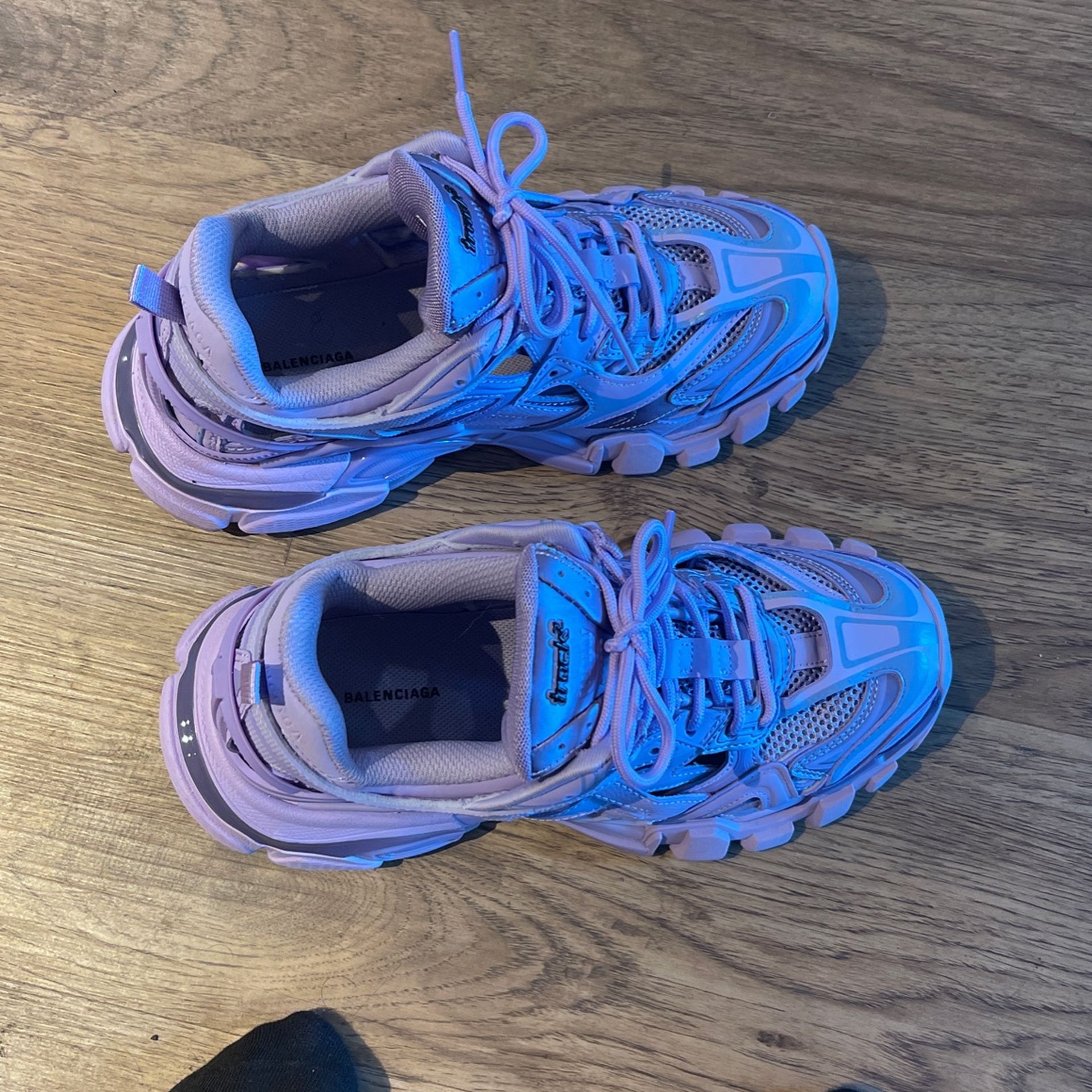 purple balenciaga track 2
