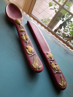Spoon and Knife Deco Wall Art