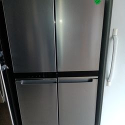 New LG refrigerator 4 door stainless steel