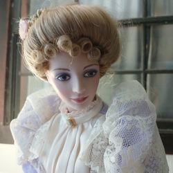 Franklin Heirloom Porcelein Doll