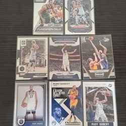 Rudy Gobert Jazz Timberwolves NBA basketball cards 